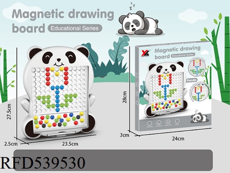PANDA MAGNETIC PAINTING BOARD