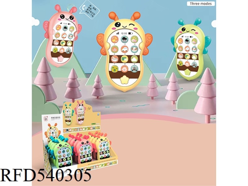 EARLY EDUCATION BILINGUAL BEE MOBILE PHONE (BATTERY PACK LASHING) 12PCS