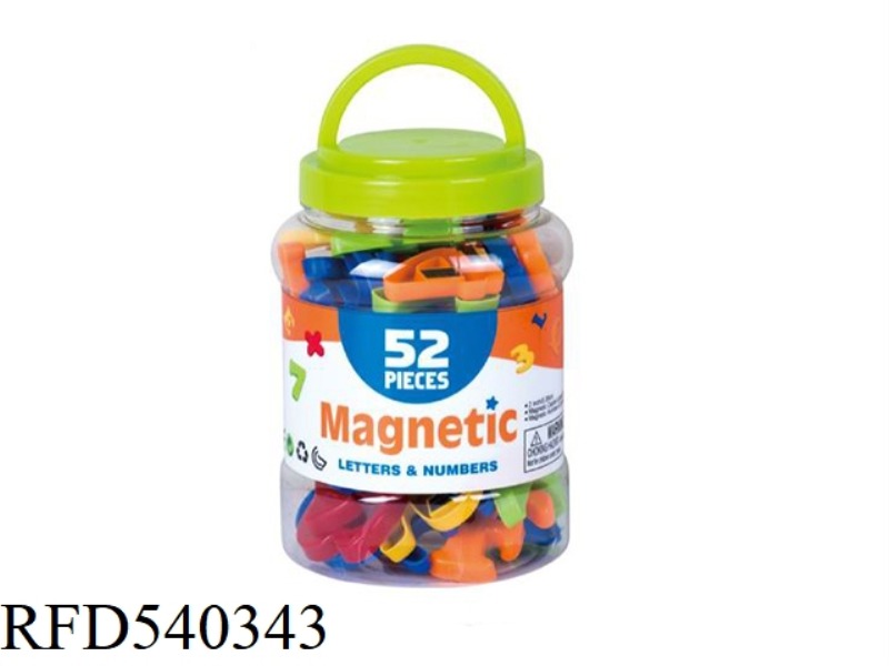 MAGNETIC ALPHANUMERIC BOTTLE (2 INCHES)52PCS