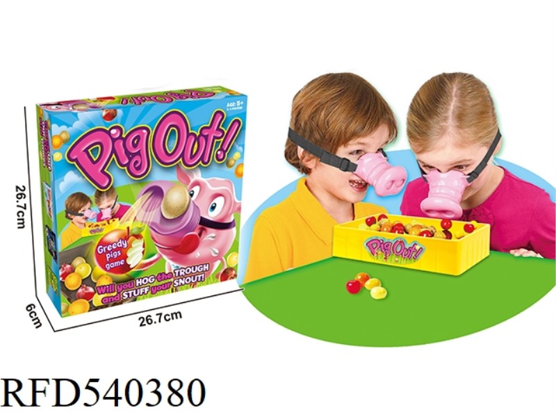 FUNNY COMPETITIVE GLUTTONOUS PIG GAME