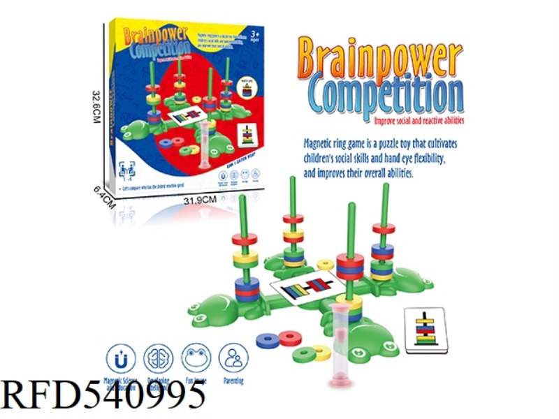 INTERACTIVE CHESS SCIENCE TEACHING BOARD GAME MAGNETIC PARENT-CHILD FOCUS TRAINING BRAIN GAME