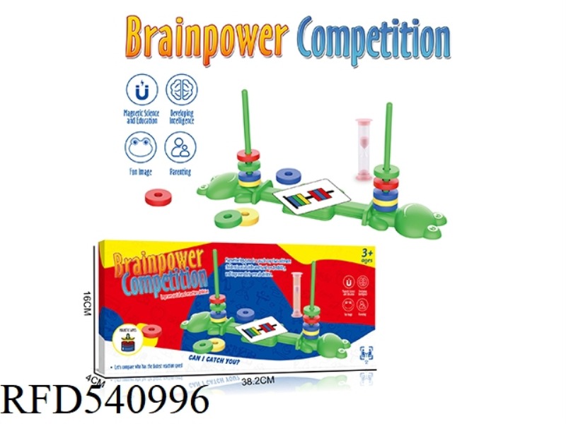 FROG MAGNETIC DISC BOARD GAME JENGA HOURGLASS CARD BOX