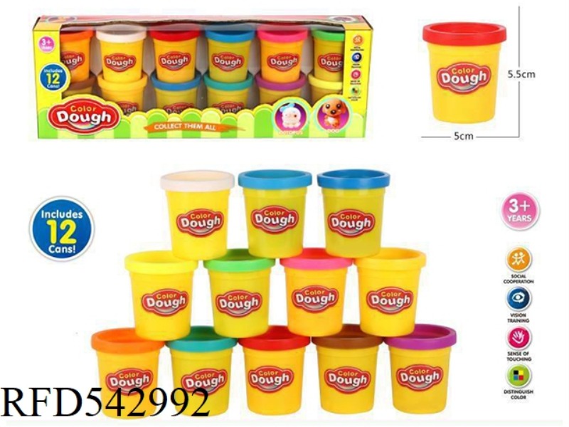 COLORED CLAY