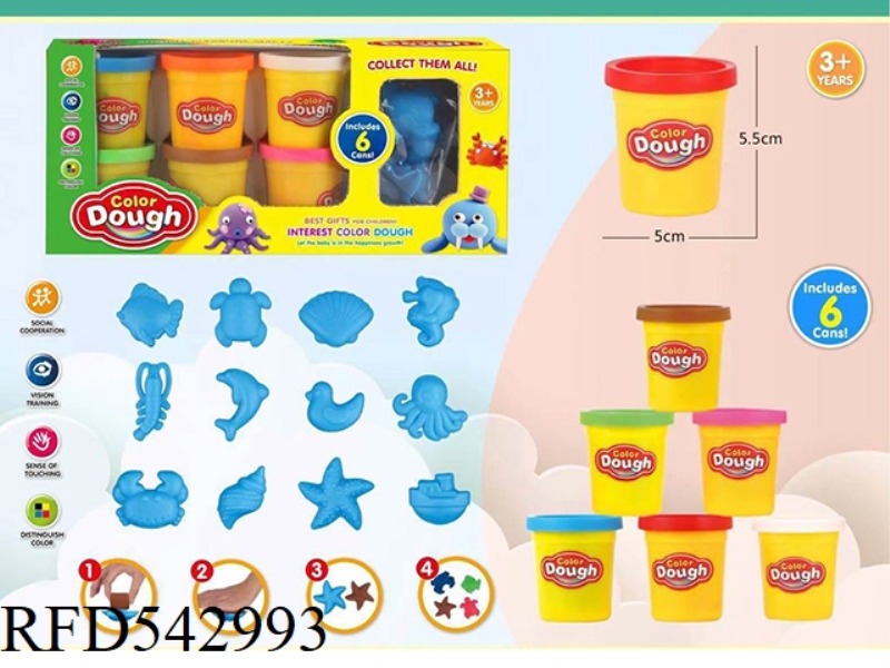 COLORED CLAY SET
