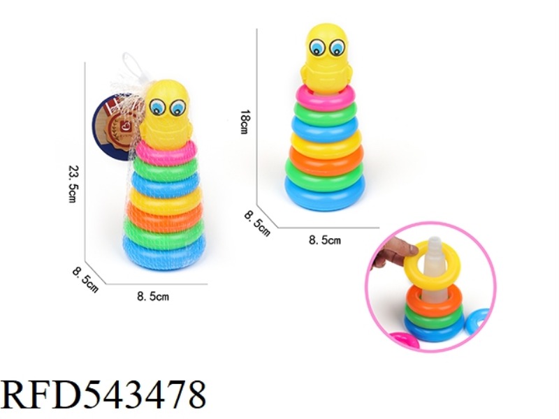 7 LAYERS RAINBOW TOWER RING (MINIONS)