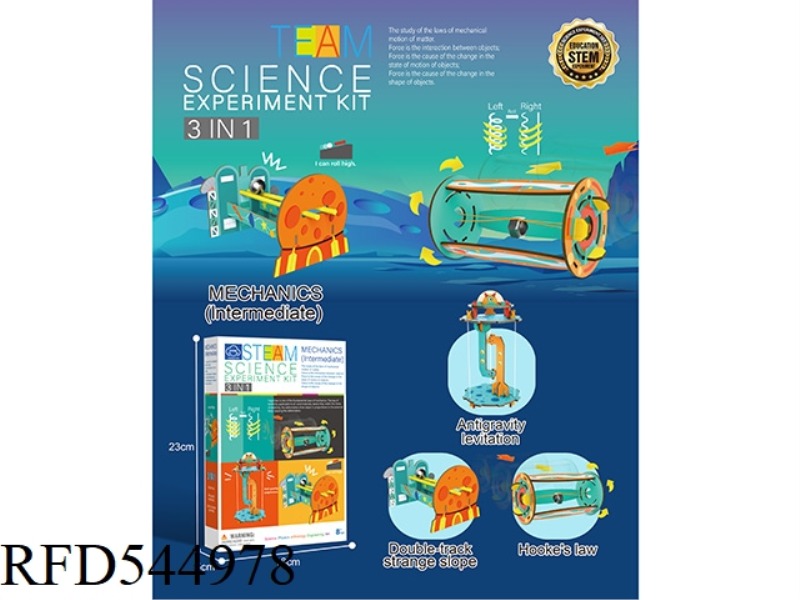 SCIENCE AND EDUCATION DIY MECHANICS 3 IN 1 INTERMEDIATE SET