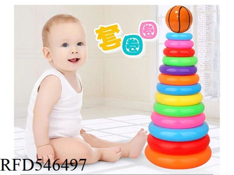 13 LAYERS OF BASKETBALL RINGS