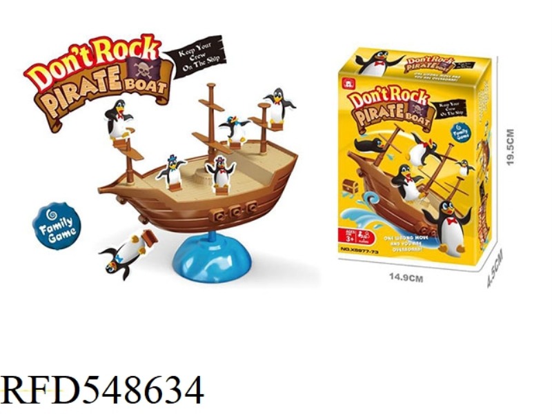 PENGUIN PIRATE SHIP GAME