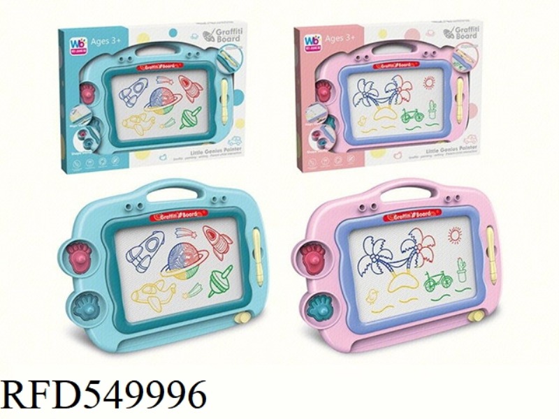 COLOR MAGNETIC WRITING BOARD