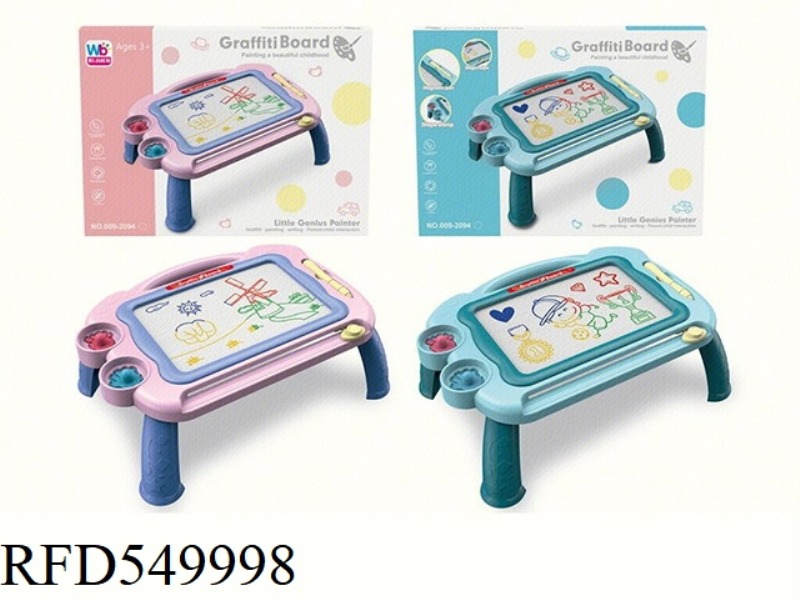COLOR MAGNETIC CLIPBOARD DESK