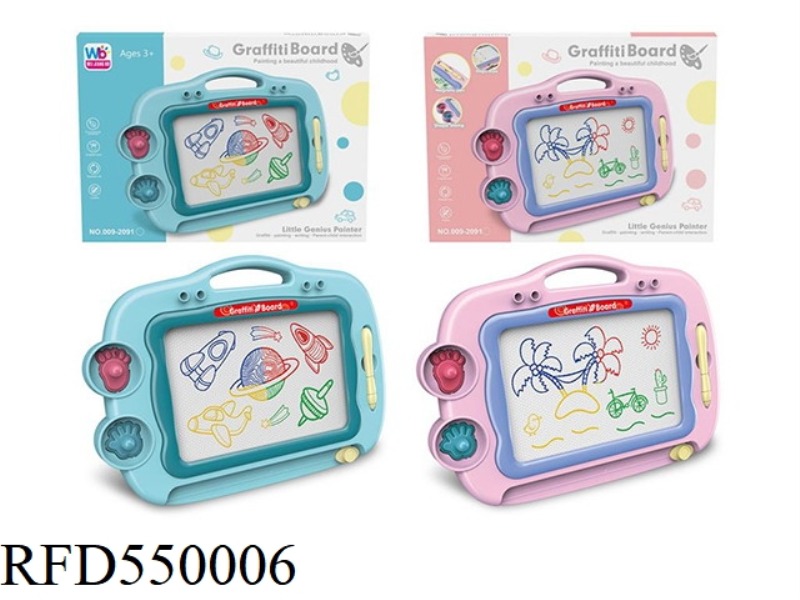 COLOR MAGNETIC WRITING BOARD
