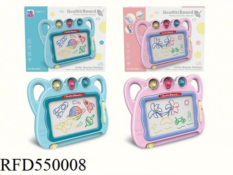 COLOR MAGNETIC WRITING BOARD