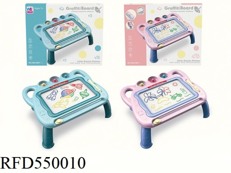 COLOR MAGNETIC CLIPBOARD DESK
