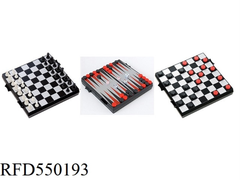 2 IN 1 CHESS, BACKGAMMON