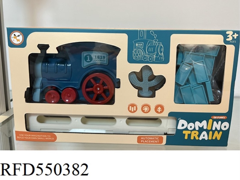 DOMINO GEAR TRAIN (CONTAINS 60 DOMINOES)