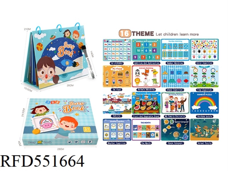 PAPER DESK CALENDAR BUSY BOOK