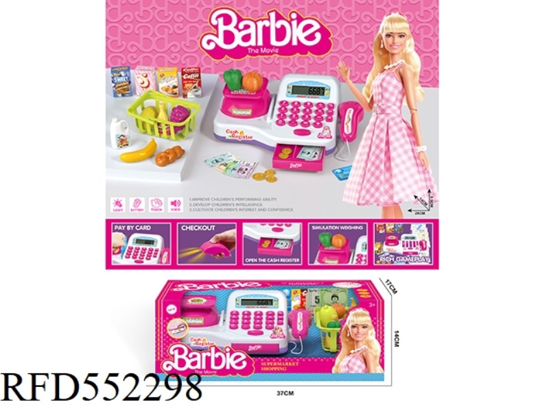 BARBIE SMART CASH REGISTER COMBO