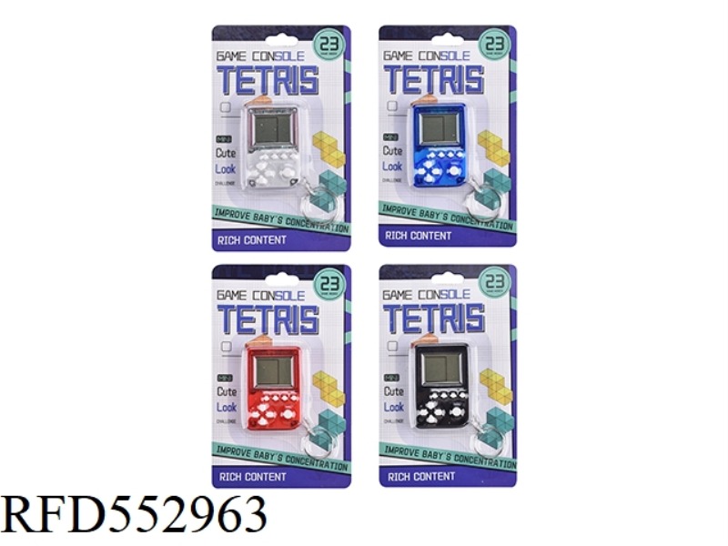 MINI TETRIS GAME CONSOLE SMALL BOX