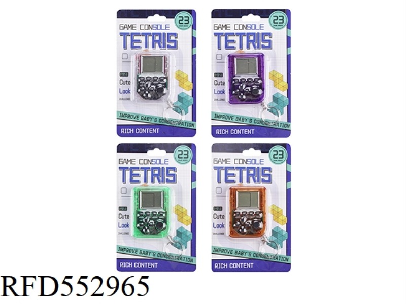 MINI TETRIS GAME CONSOLE BIG BOX