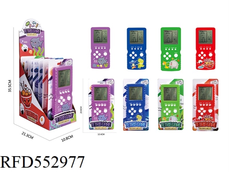 TETRIS GAME CLASSIC STRAIGHT BOARD