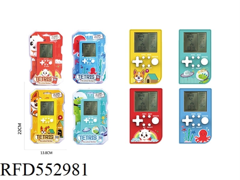 TETRIS GAME CLASSIC STRAIGHT BOARD