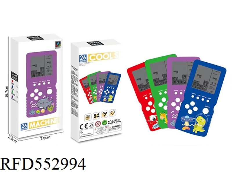 TETRIS GAME CLASSIC STRAIGHT BOARD