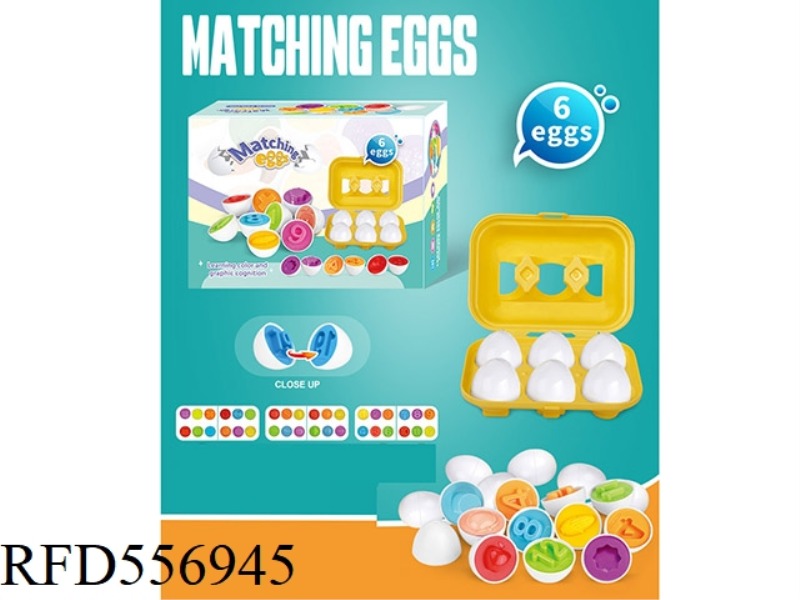 SMART EGGS COME IN 6 PACKS