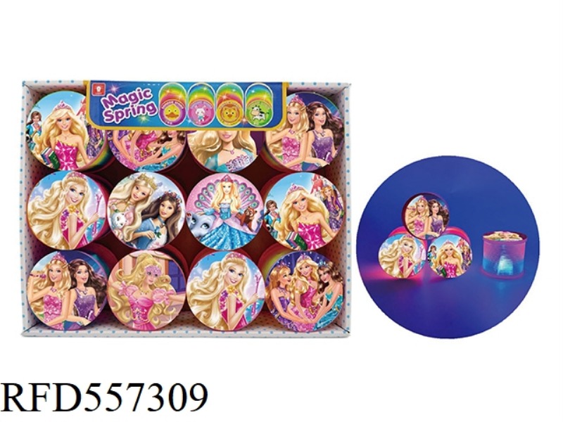 BARBIE LIGHT FLASH RAINBOW RING 12