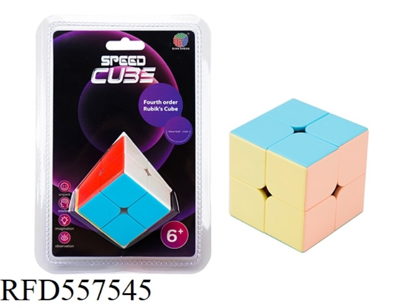 SECOND ORDER RUBIK'S CUBE COLOR/MACARON