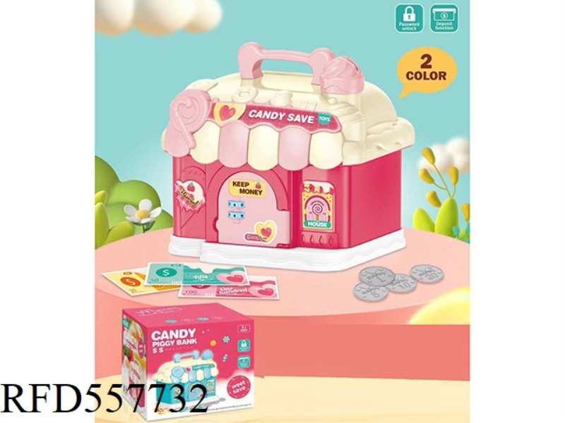 CANDY HOUSE PIGGY BANK