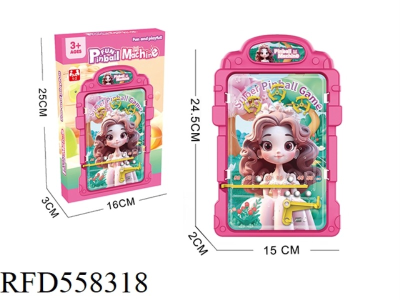 PINK PRINCESS PINBALL MACHINE