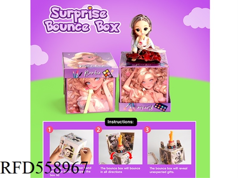 SURPRISE BARBIE GIFT BOX