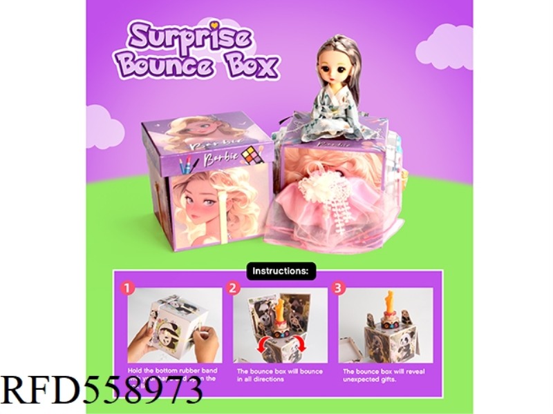 SURPRISE BARBIE GIFT BOX