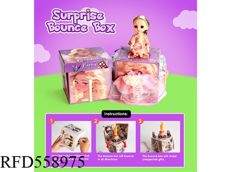 SURPRISE BARBIE GIFT BOX