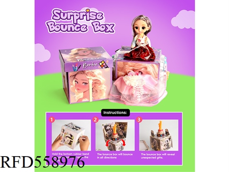 SURPRISE BARBIE GIFT BOX