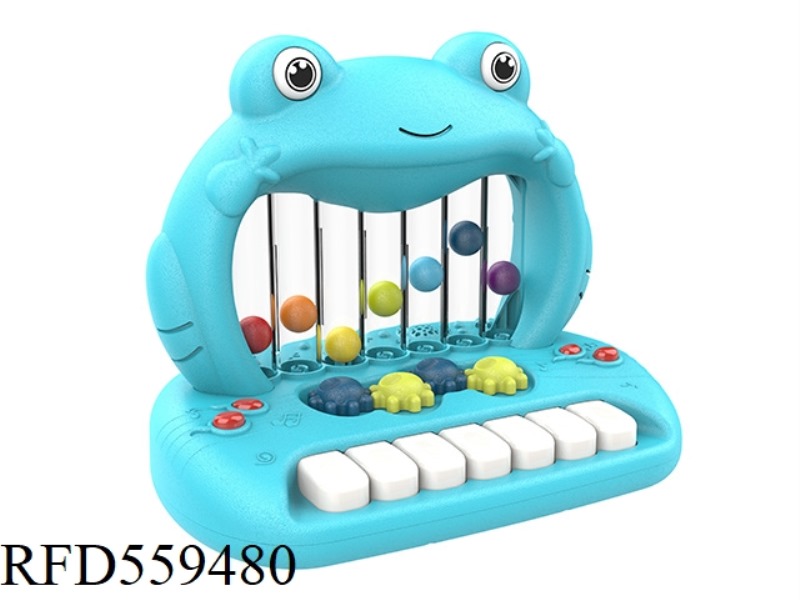 FUN FROG BLOW BALL FIDDLE