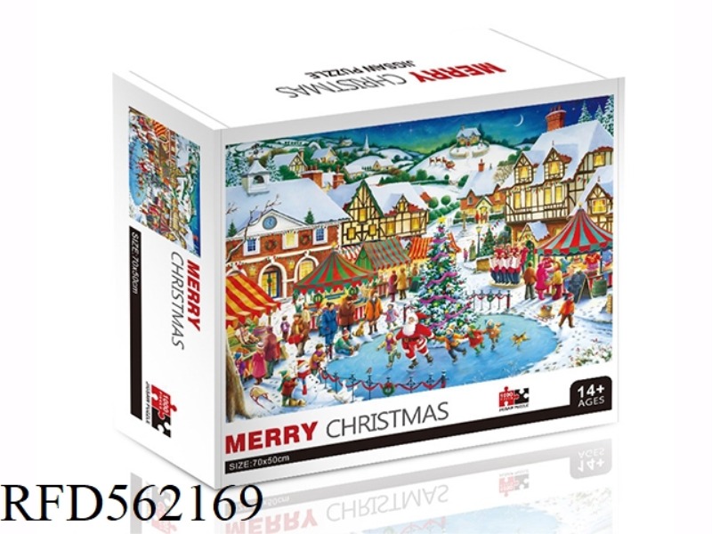 Merry Christmas 1000PCS