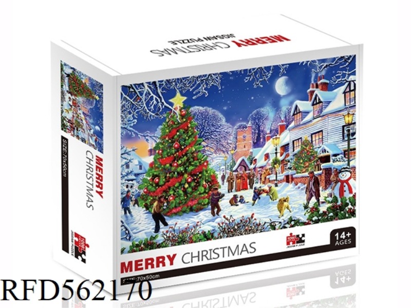 Merry Christmas 1000PCS