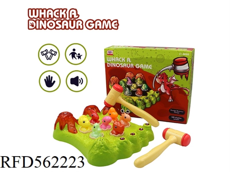DINOSAUR WHACK-A-MOLE