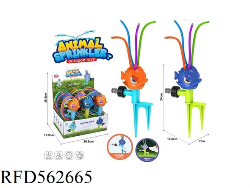 OUTDOOR WATER SPRAY - SWORDFISH 6PCS