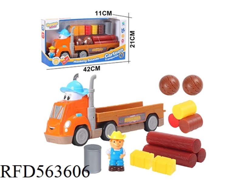 CARTOON TRANSPORT SET