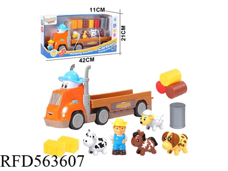 CARTOON TRANSPORT SET