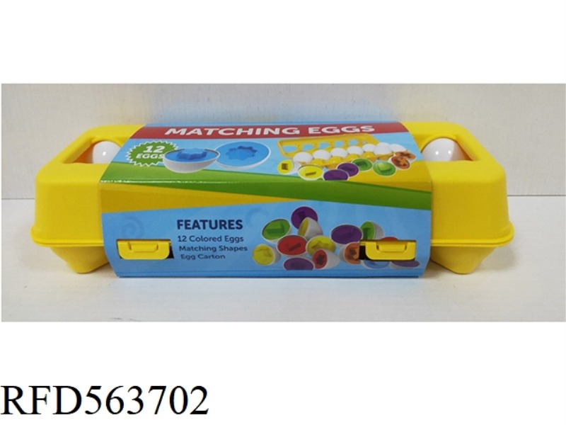 PUZZLE FUN EGG 12 SHAPES