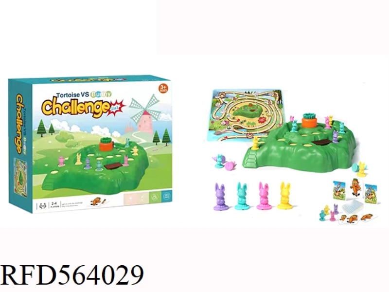 BUNNYGAME TORTOISE RABBIT TRAP GAME (2 IN 1)