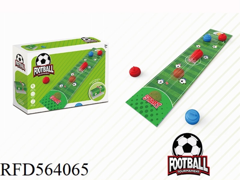 FOOTBALL TABLE CURLING GAME