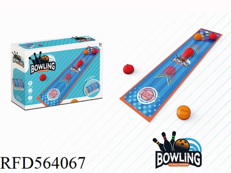 BOWLING TABLE CURLING GAME