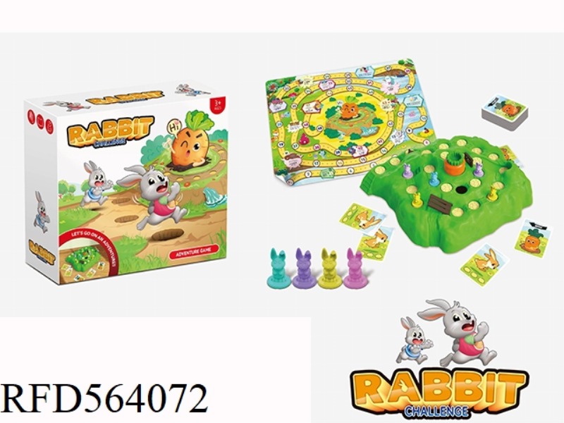 THE RABBIT FELL INTO FOUR TRAPS