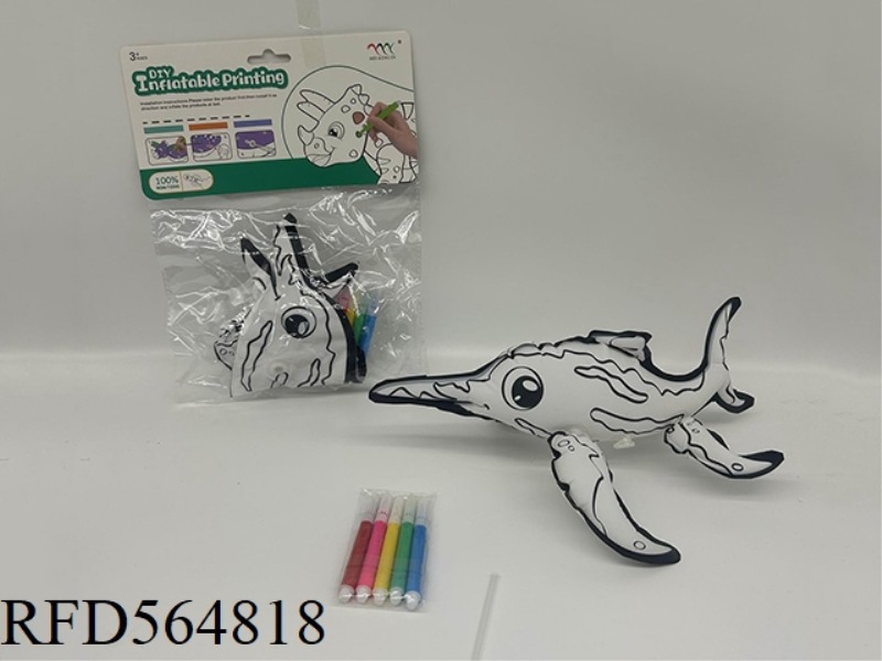 DIY HAND-PAINTED WALLEYE DRAGON TUBE