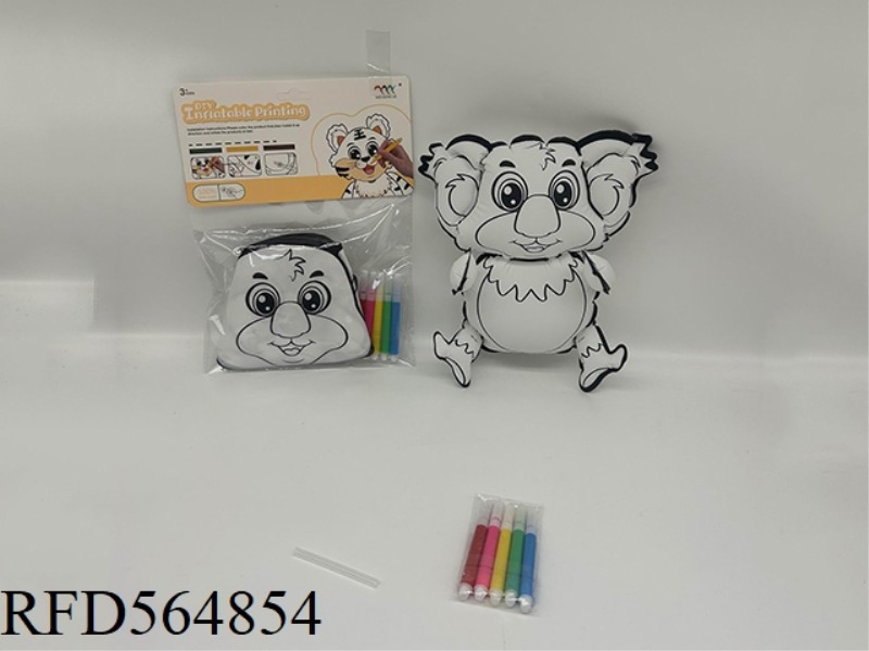 DIY HAND-PAINTED KOALA PIPING