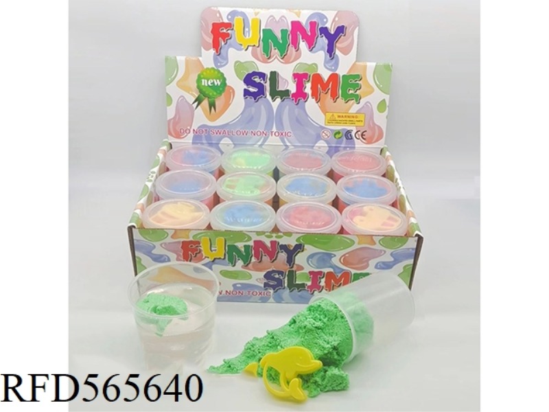 SLIME FLOATING SAND MOLD LARGE PRESSURE BOTTLE 12PCS